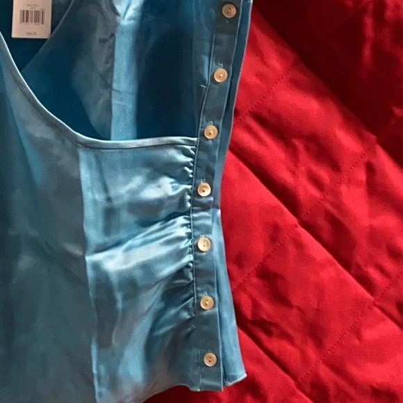 Size‎ 6 Banana Republic Top Blouse Shirt Silk - Picture 3 of 8